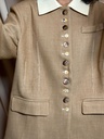 Beige classic coat