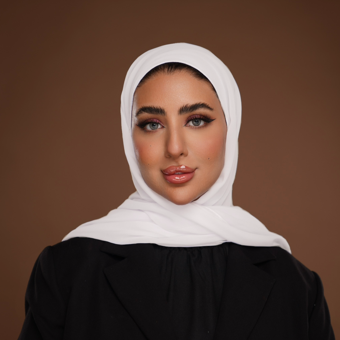 حجاب عباية مع امطة متصلة