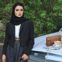 Triangle abaya hijab