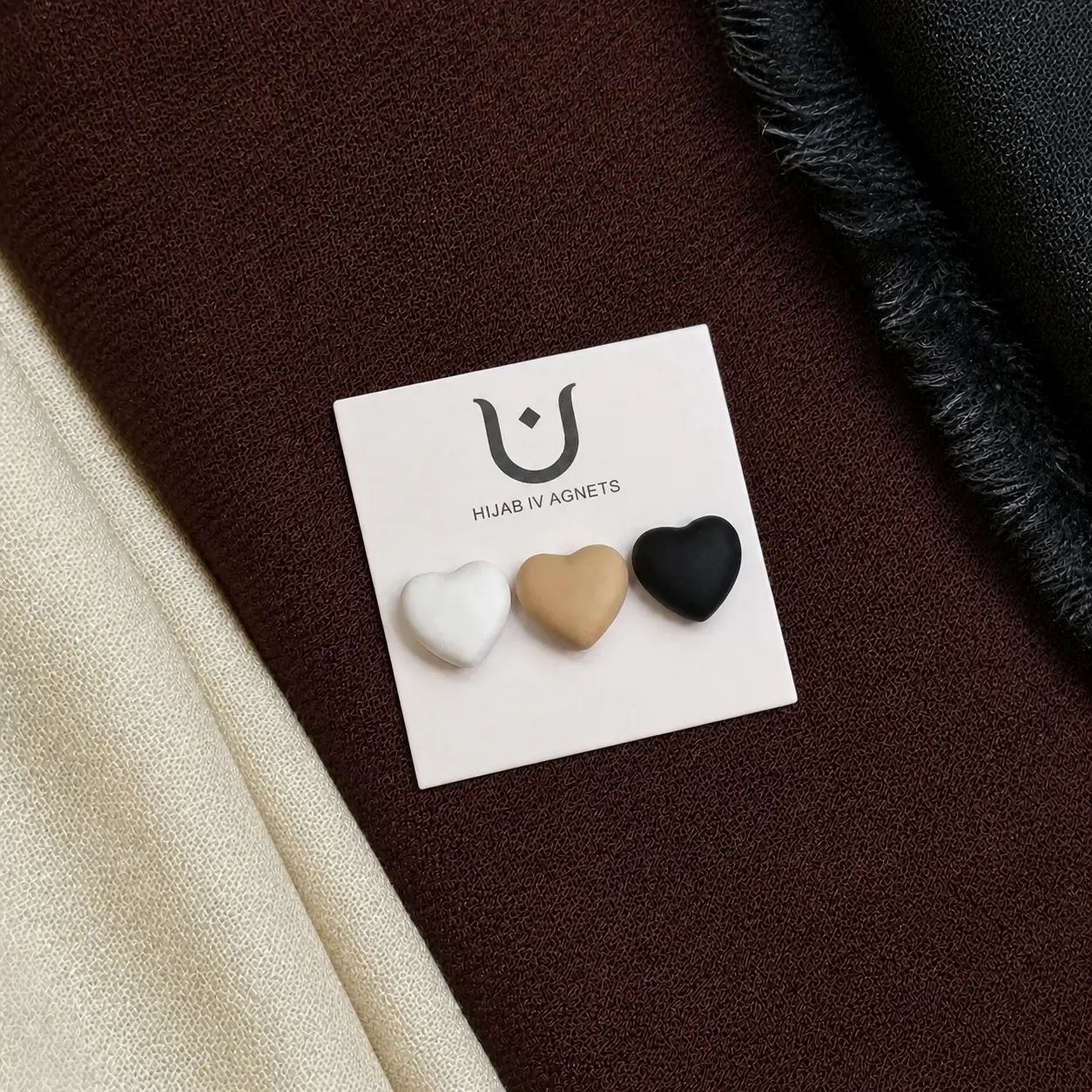 Nouf Hearts Magnets 