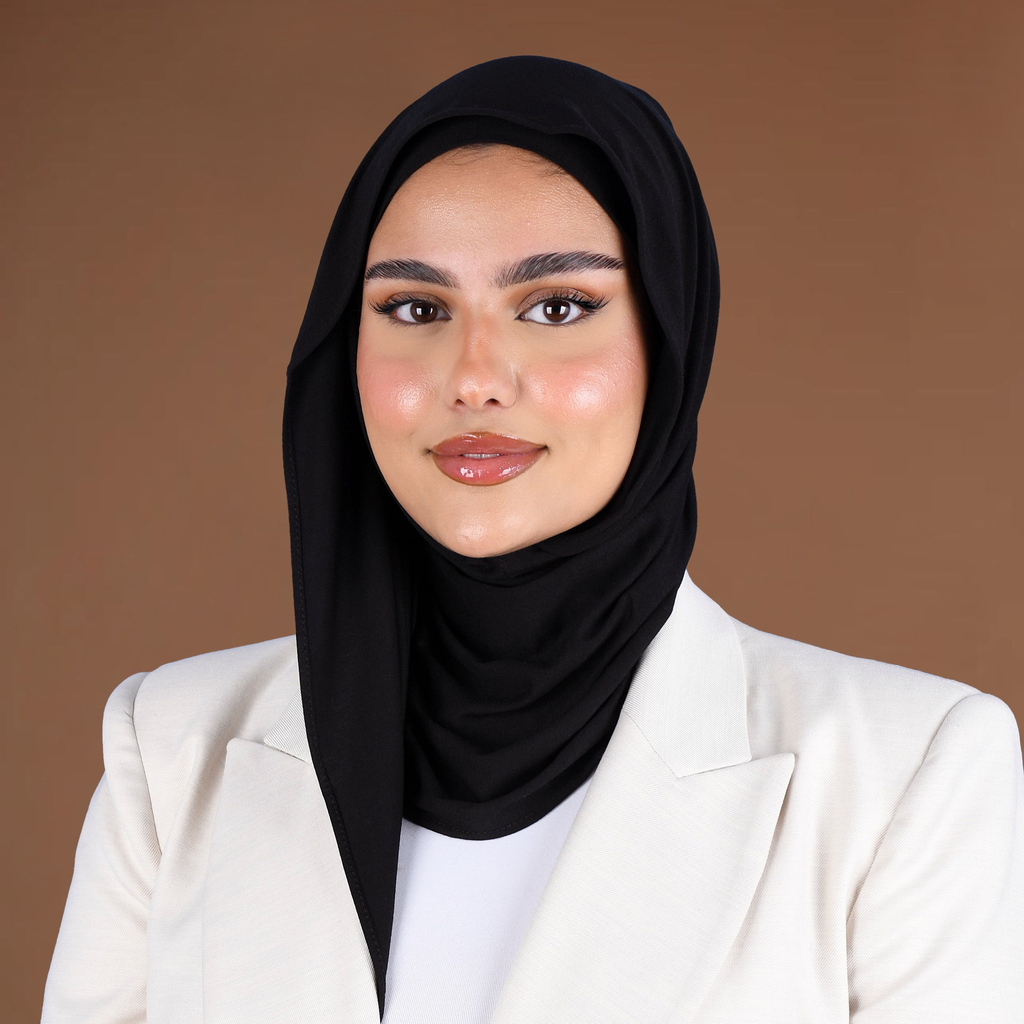 Tabaki light Hijab - petite حجاب القطن 