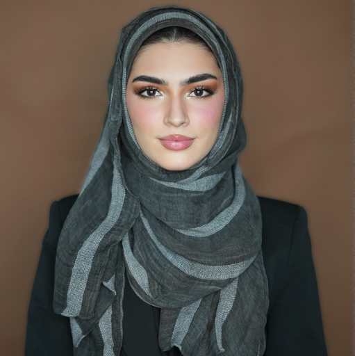 Stripe kresha shawl