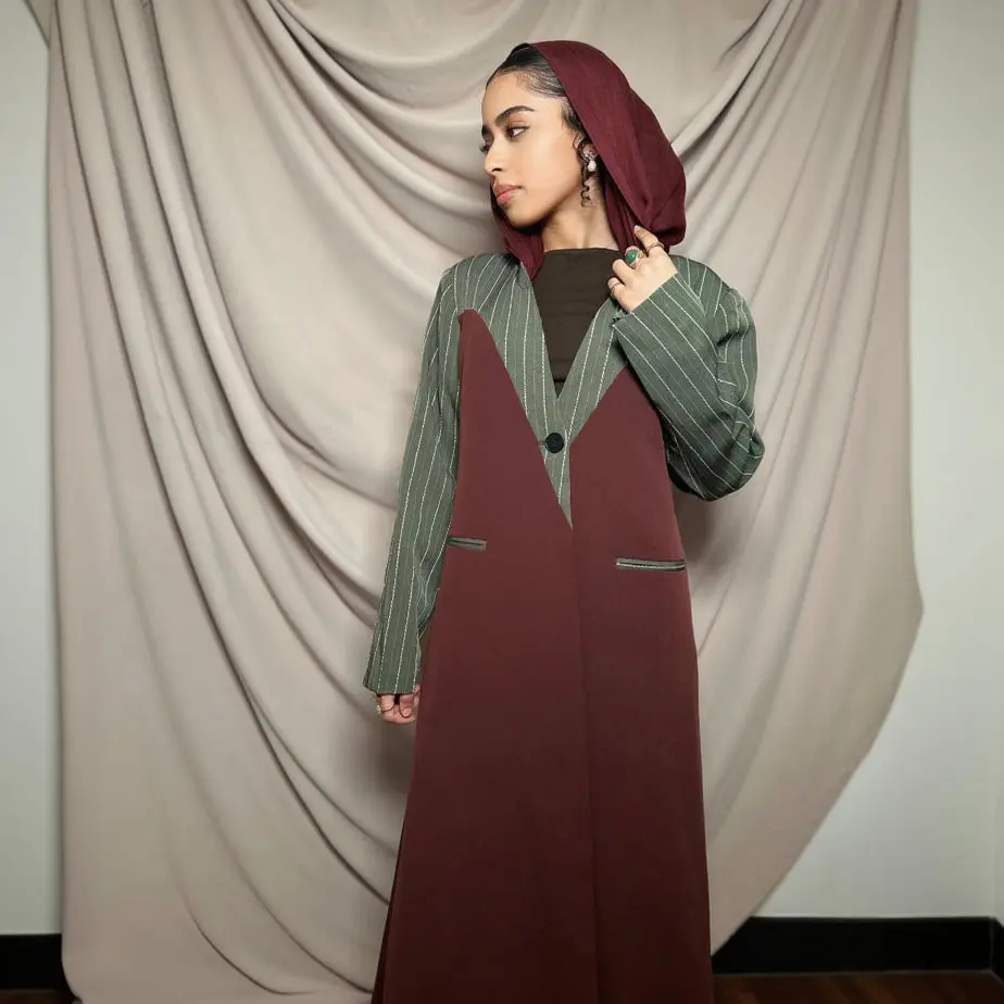 [NOUF01703] Maroon Blazer