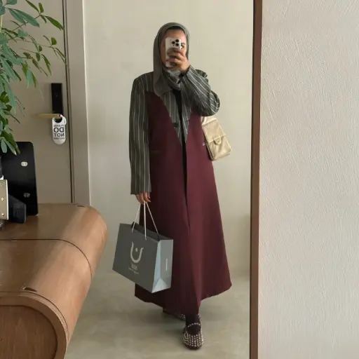 [NOUF01703] Maroon Blazer