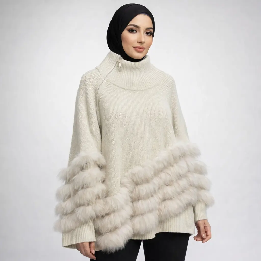 [NOUF01705] Soft Fur Knit