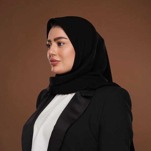 [NOUF351] Triangle abaya hijab